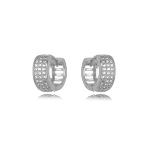 Brinco Argola Bold Zircônia