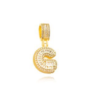 Pingente Letra Personalizada - Banho de Ouro 18K