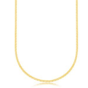 Colar Dourado Trançado