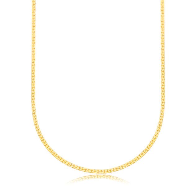 Colar Dourado Trançado